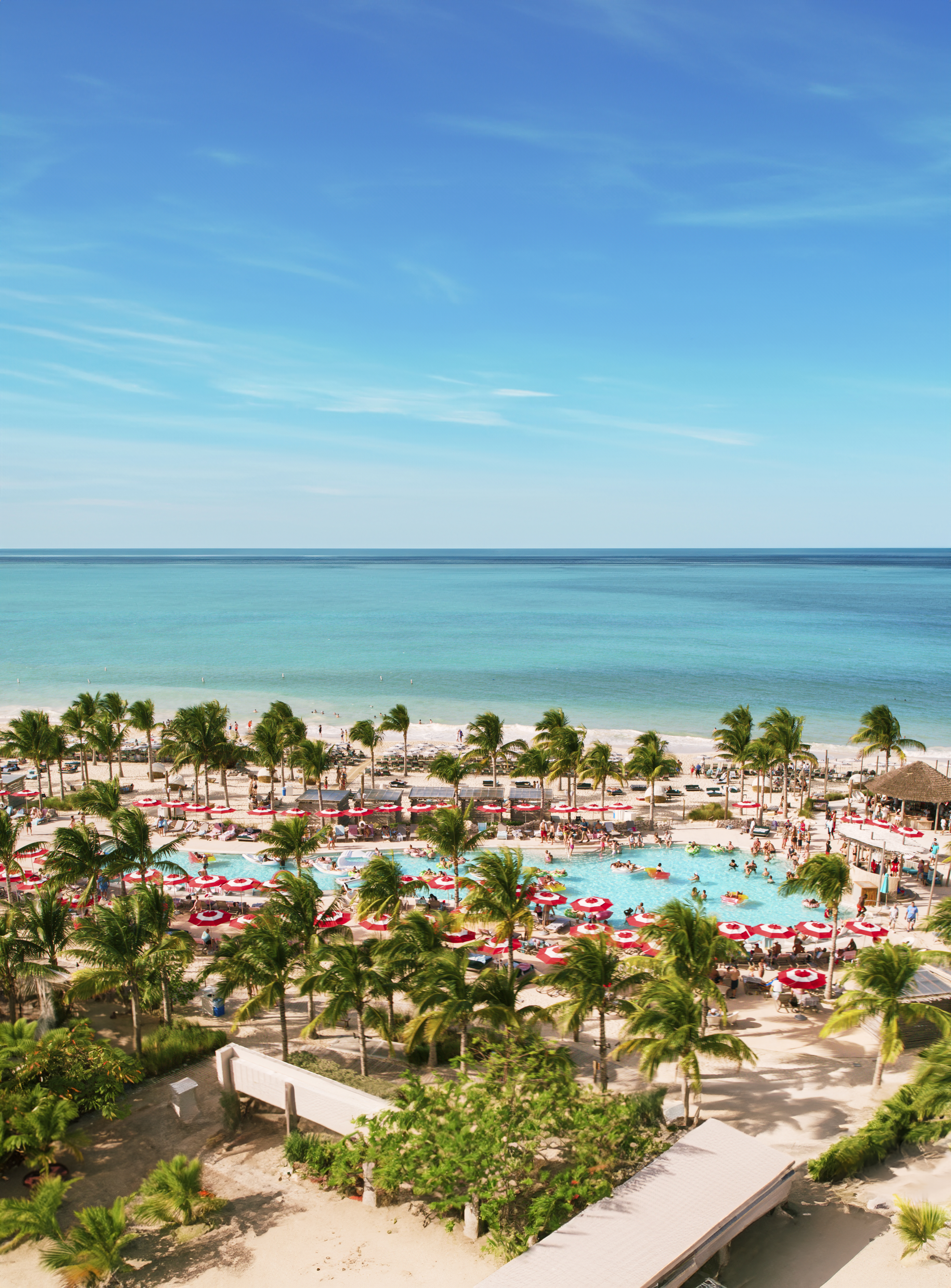 The Beach Club at Bimini aerial view